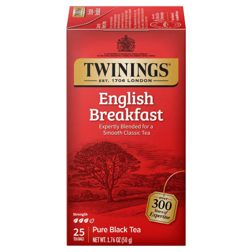 Twinings English Breakfast Tea Bags, Regular